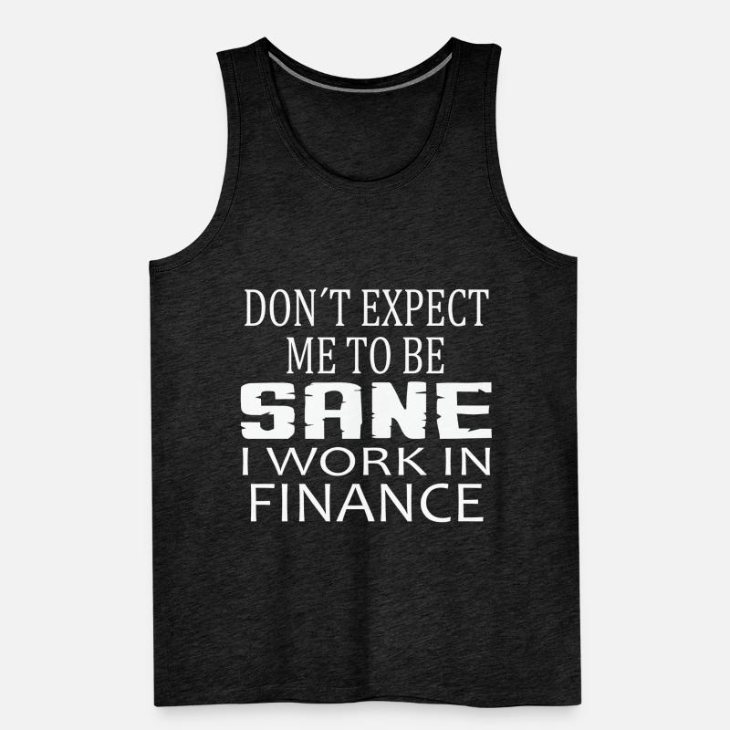 Comptable Finances Comptabilité Comptable Débardeur bio Premium Homme