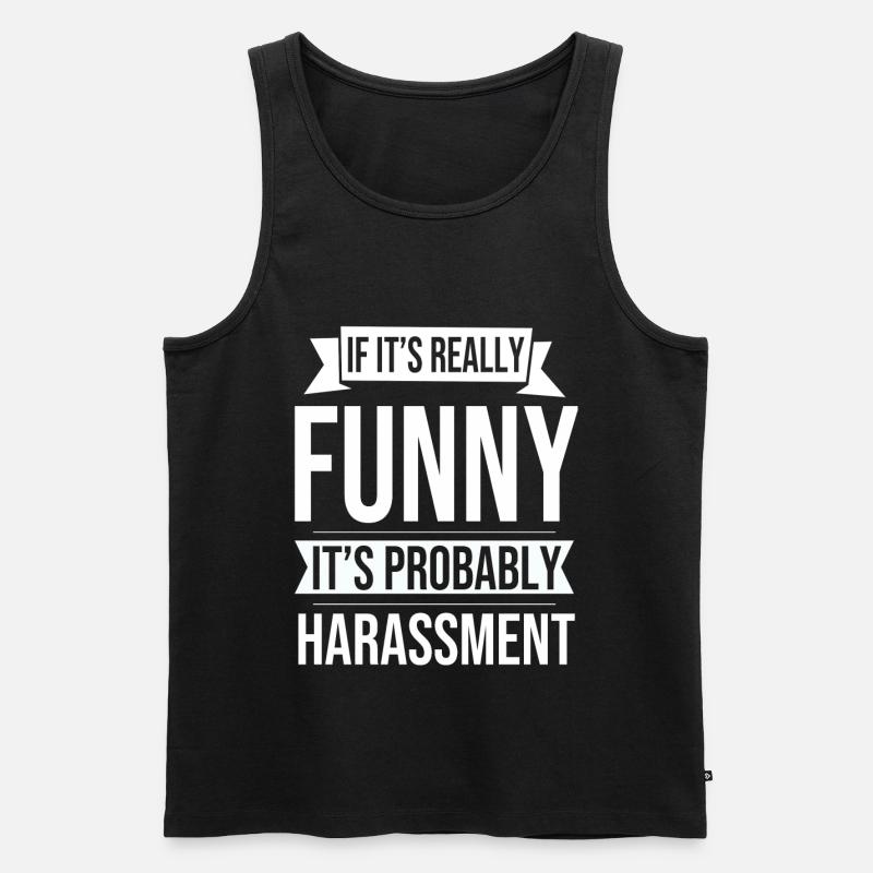 Human Resources Personalabteilung HR Manager - Männer Premium Bio Tank Top - Schwarz