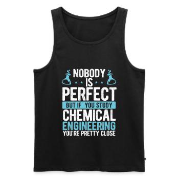Chemical Engineering Process Chemical Engineer - Männer Premium Bio Tank Top - Schwarz - Vorne - AI Model Male 178 light (178cm)