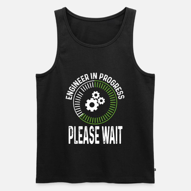 Engineering Engineering School Future Engineer - Männer Premium Bio Tank Top - Schwarz