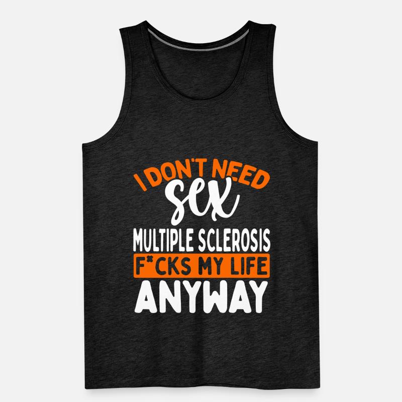 Multiple Sclerosis Awareness Multiple Sclerosis Männer Premium Bio Tank Top