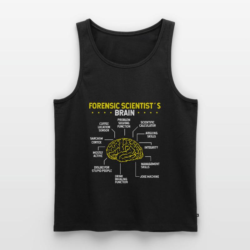 Future Forensic Scientist Forensic Science Männer Premium Bio Tank Top