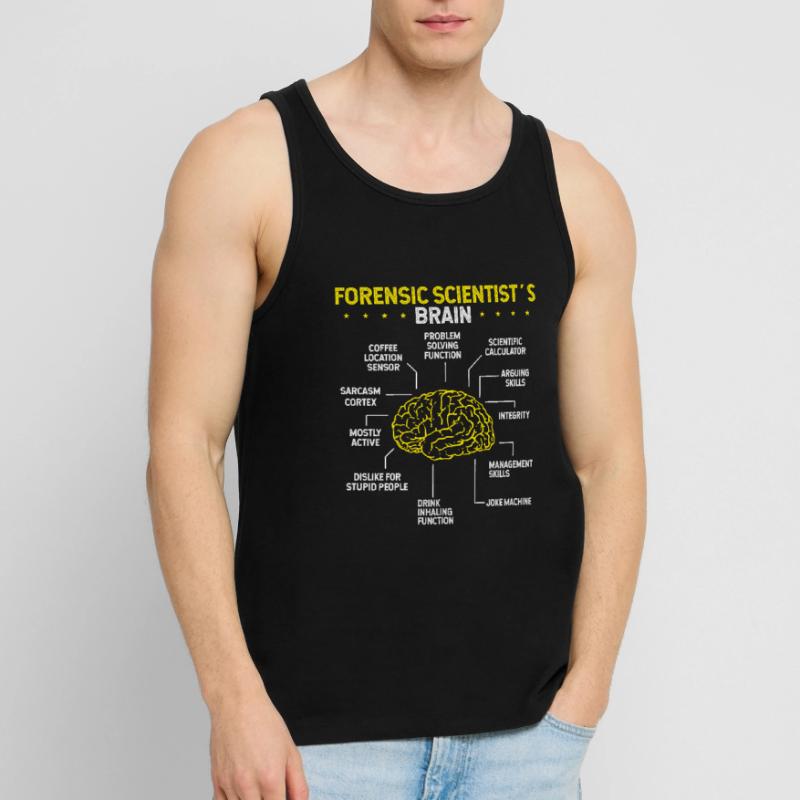 Future Forensic Scientist Forensic Science Männer Premium Bio Tank Top