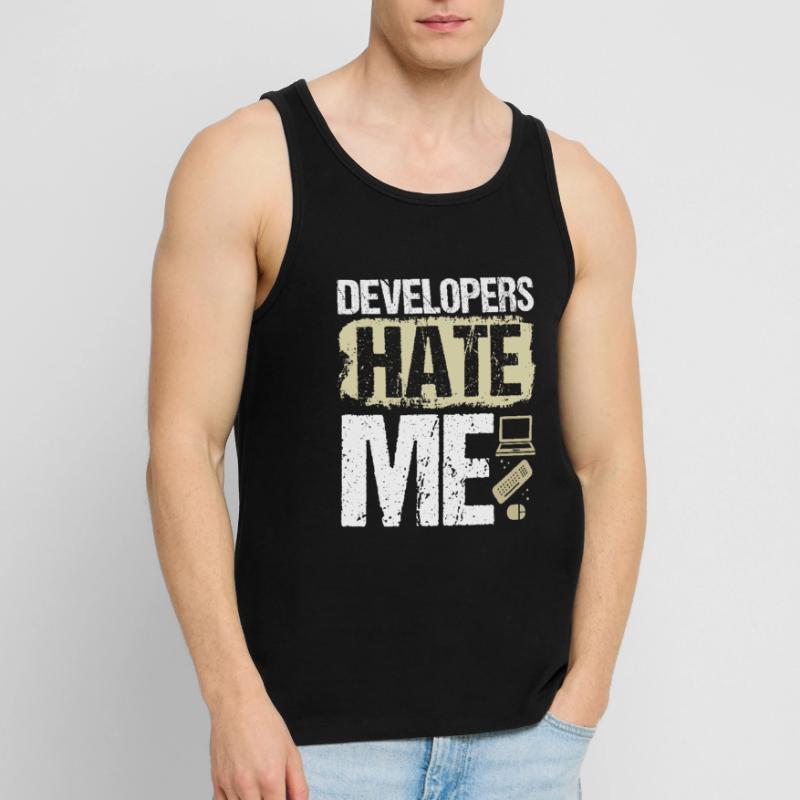 Quality Assurance Code Tester QA Engineering Männer Premium Bio Tank Top