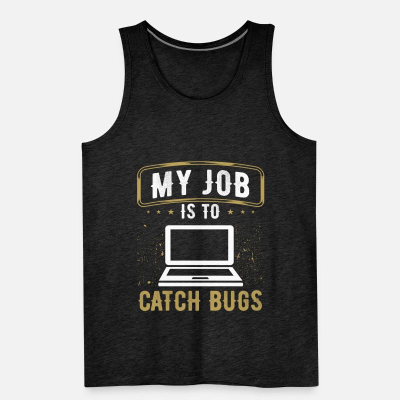 Quality Control QA Code Tester Quality Assurance Männer Premium Bio Tank Top