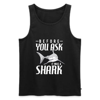 Bein Amputiert Arm Kämpfer Geschenk - Männer Premium Bio Tank Top - Schwarz - Vorne - Michal (187cm)