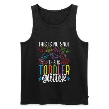 Daycare Teacher No Snot Toddler Childcare Provider - Men's Premium Organic Tank Top - black - Front - Michal (187cm)