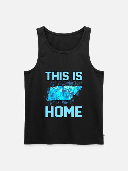 Home Tennessee gift - Men's Premium Organic Tank Top - black