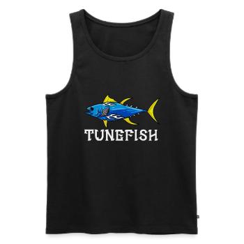 Angeln Tunen Auto Geschenkidee - Männer Premium Bio Tank Top - Schwarz - Vorne - Michal (187cm)