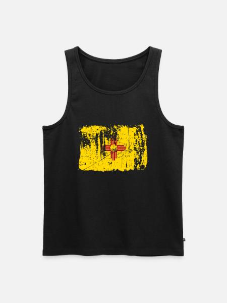 New Mexico Home Gift - Men's Premium Organic Tank Top - black