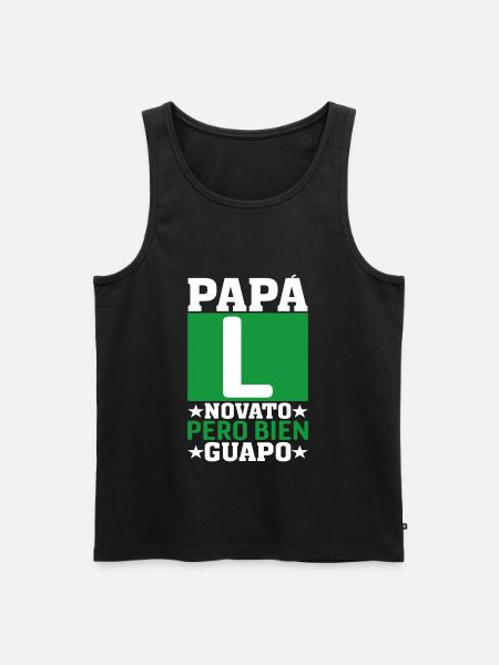 Nouveau Papa - Débardeur bio Premium Homme - noir