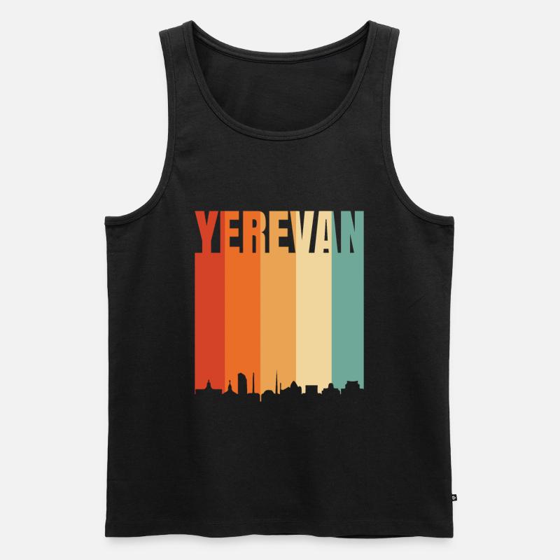Vientiane - Männer Premium Bio Tank Top - Schwarz