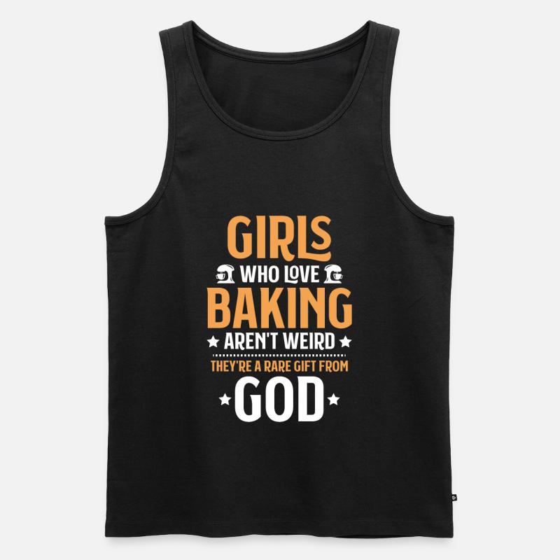 Baker Baking Baker Bakery Baking - Men's Premium Organic Tank Top - black