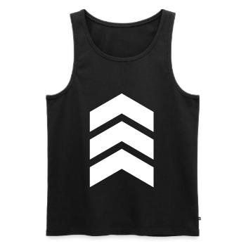 Down Syndrome Awareness Special Education Teacher - Men's Premium Organic Tank Top - black - Front - Michal (187cm)
