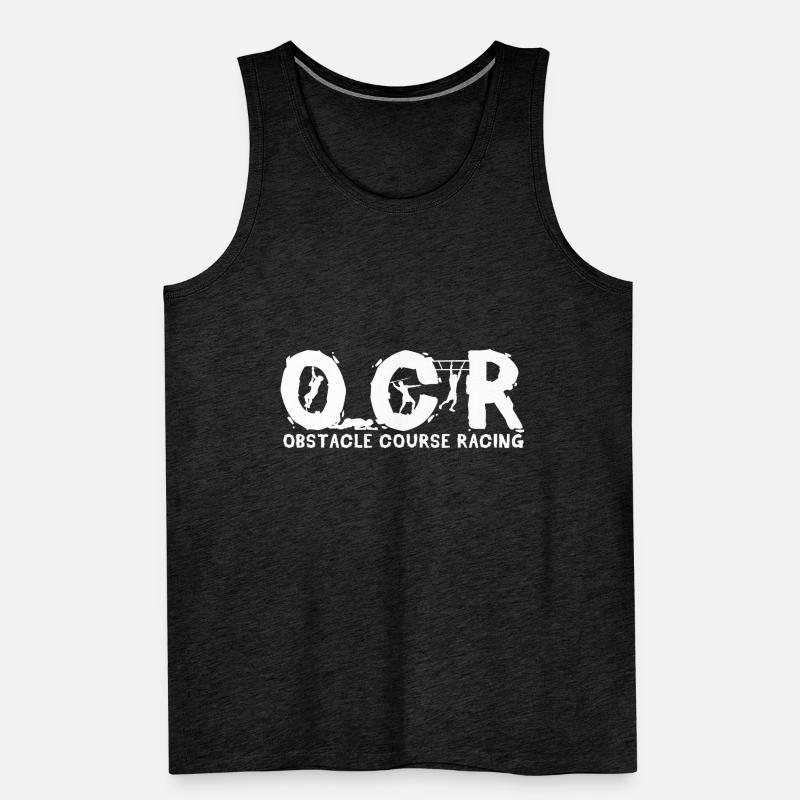 OCR Obstacle Course Racing Hindernislauf Männer Premium Bio Tank Top