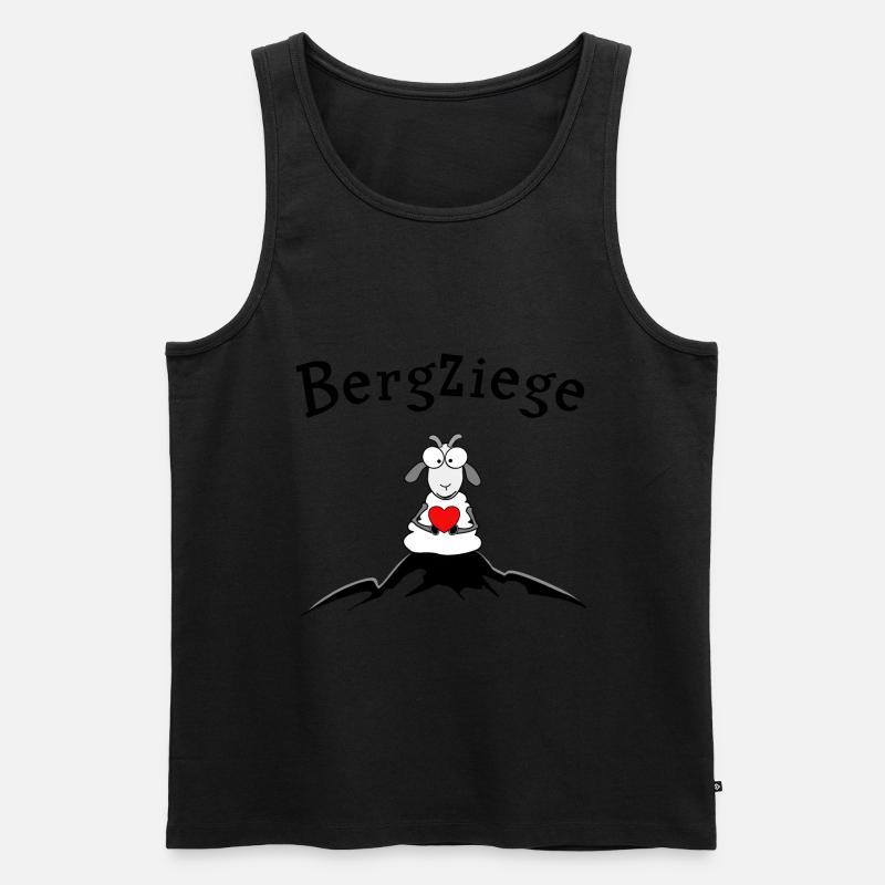 Bergziege - Männer Premium Bio Tank Top - undefined