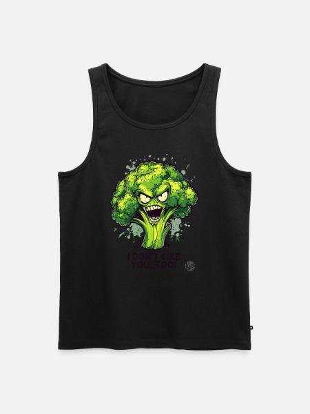 Nobody likes broccoli - Men's Premium Organic Tank Top - black