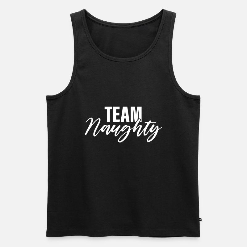 Team Frech - Männer Premium Bio Tank Top - Schwarz
