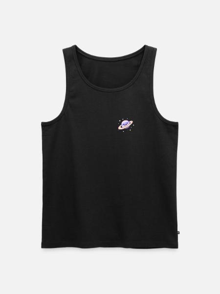Saturn is startled? - Men's Premium Organic Tank Top -