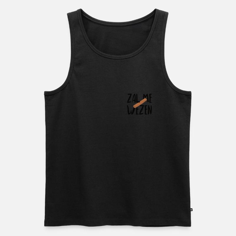 Wird meine Wurst sein - Männer Premium Bio Tank Top - undefined