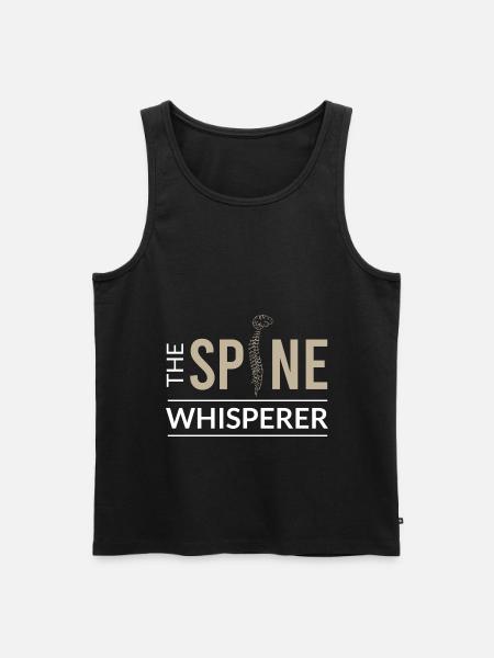 physiotherapy - Men's Premium Organic Tank Top - black