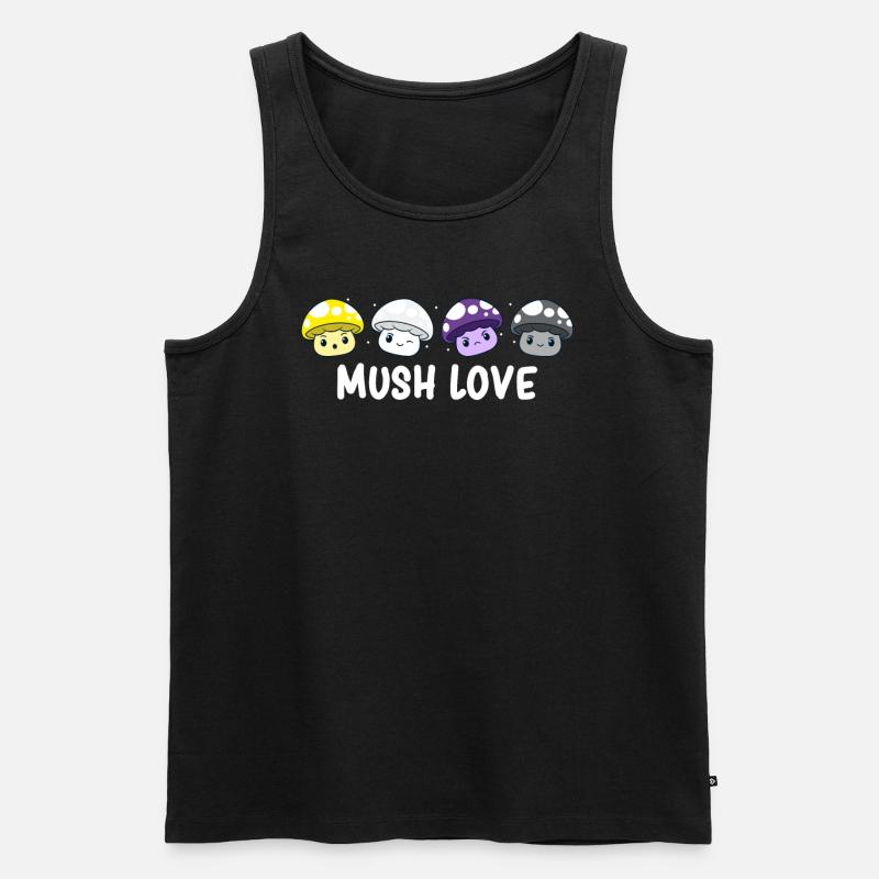 Non Binary - Non Binary Pride - Non Binary NB Flag - Männer Premium Bio Tank Top - Schwarz