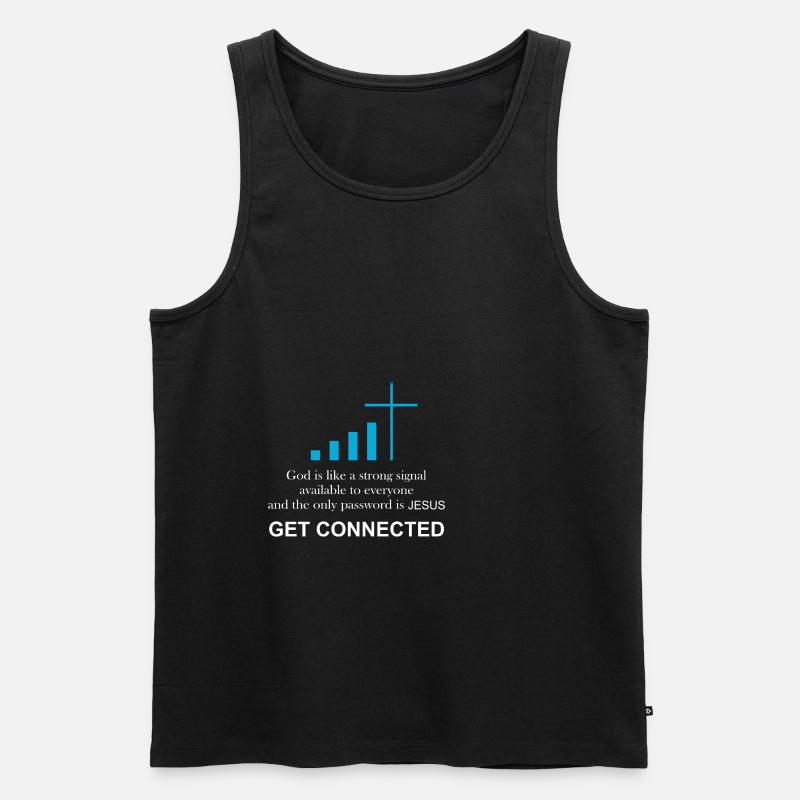 Katholischer Priester | Witziges Geschenk | - Männer Premium Bio Tank Top - Schwarz