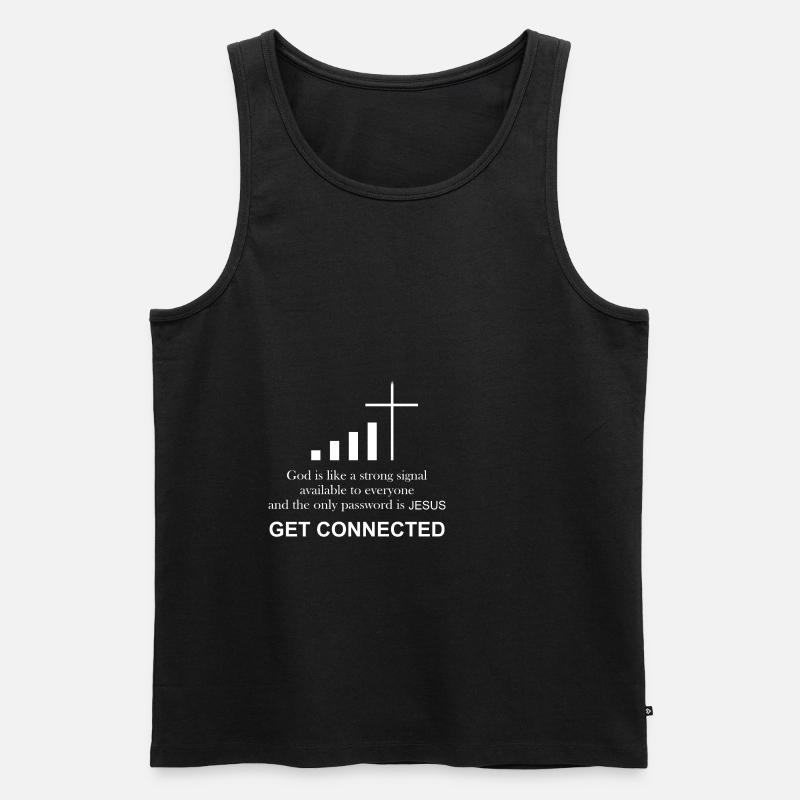 Katholischer Priester | Witziges Geschenk | - Männer Premium Bio Tank Top - Schwarz