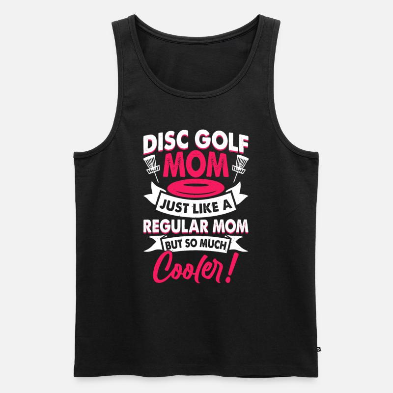 Discgolf Disc Golf - Männer Premium Bio Tank Top - Schwarz