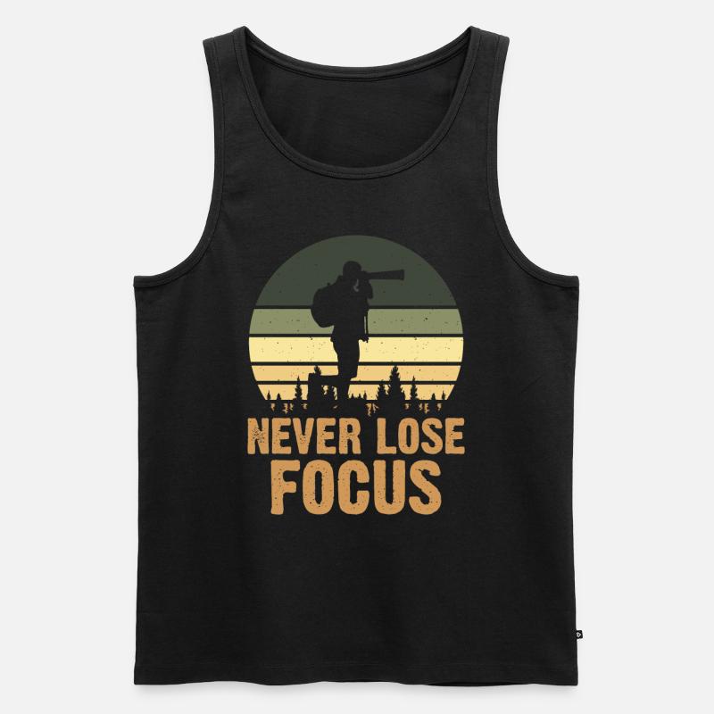 Fotograf - Männer Premium Bio Tank Top - Schwarz