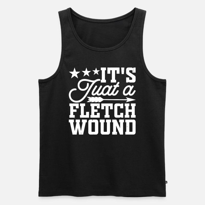 Bogenschütze Bogenschießen - Männer Premium Bio Tank Top - Schwarz