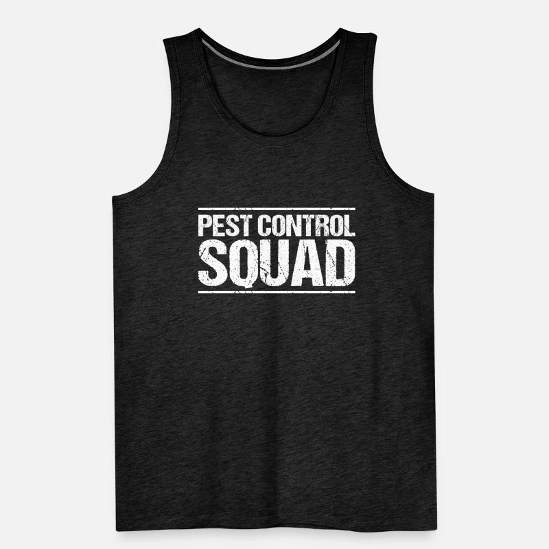 Schädlingsbekämpfer Kammerjäger Exterminator Männer Premium Bio Tank Top
