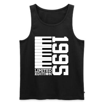 PIANO 31ST BIRTHDAY PIANO LIMITED EDITION 1995 - Men's Premium Organic Tank Top - black - Front - AI Model Male 178 light (178cm)