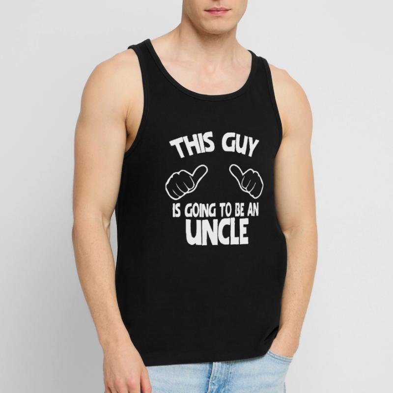 Dieser Typ wird ein Onkel sein Männer Premium Bio Tank Top