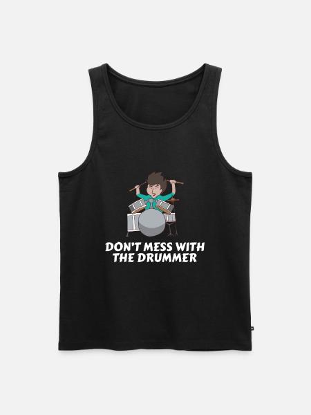 Drums Drummers Drummers - Men's Premium Organic Tank Top - black