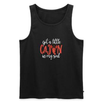 Crawfish Crawfish Seafood Crab Gift - Men's Premium Organic Tank Top - black - Front - AI Model Male 178 light (178cm)