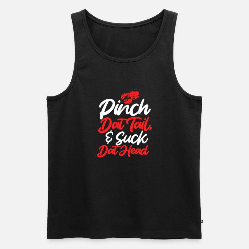Languste - Männer Premium Bio Tank Top - Schwarz