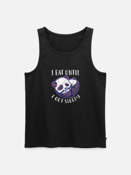 Panda - Débardeur bio Premium Homme - noir