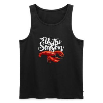 Crawfish Crawfish Seafood Crab Gift - Men's Premium Organic Tank Top - black - Front - AI Model Male 178 light (178cm)