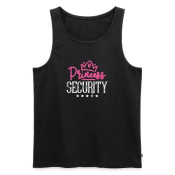 Bruder - Männer Premium Bio Tank Top - Schwarz - Vorne - Michal (187cm)
