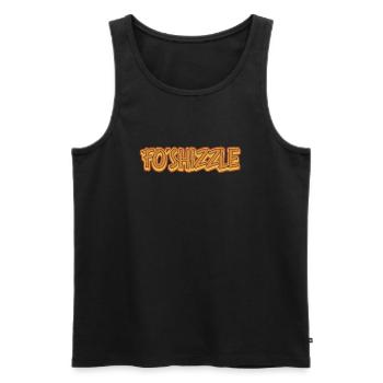 Hip Hop Rap Musik Rapper Hiphop Geschenk - Männer Premium Bio Tank Top - Schwarz - Vorne - Michal (187cm)