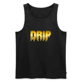 Hip Hop Rap Music Rapper Hiphop Gift - Men's Premium Organic Tank Top - black - Front - Michal (187cm)