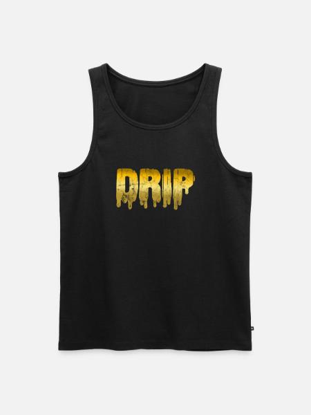 Hip Hop - Männer Premium Bio Tank Top - Schwarz