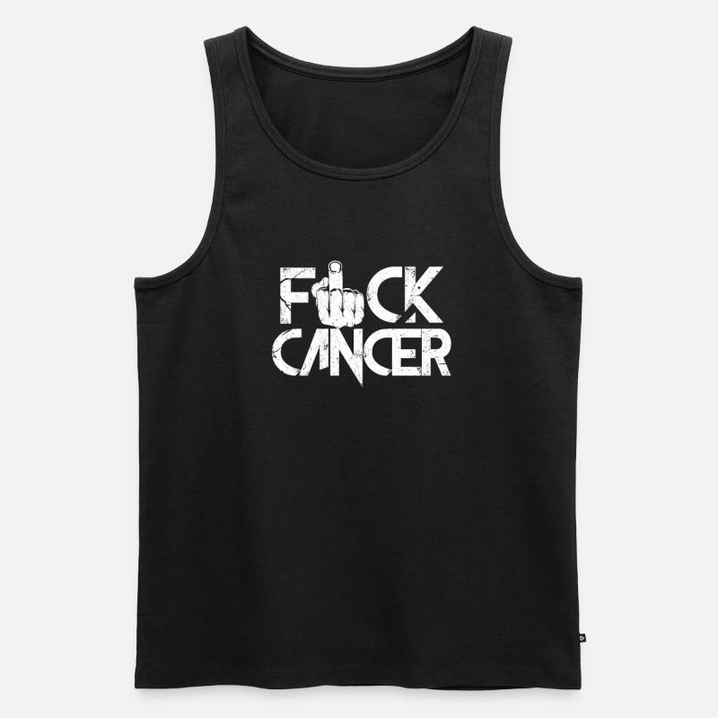 Krebs - Männer Premium Bio Tank Top - Schwarz