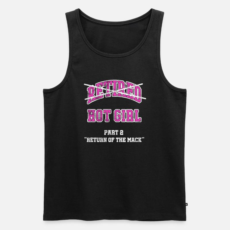 Ruhestand - Männer Premium Bio Tank Top - Schwarz