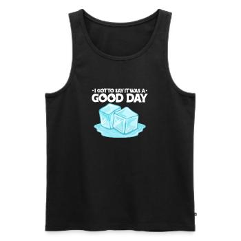 Hip Hop Rap Music Rapper Hiphop Gift - Men's Premium Organic Tank Top - black - Front - AI Model Male 178 light (178cm)