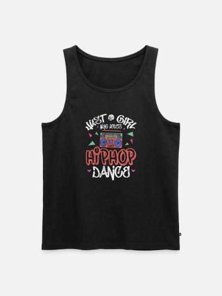 Hip Hop - Men's Premium Organic Tank Top - black