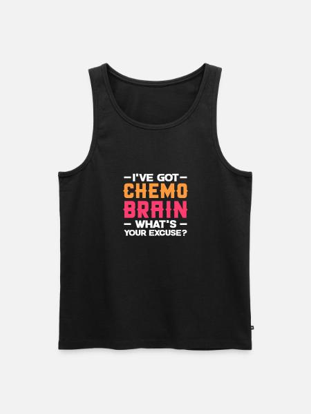 Cancer Sick Disease Fight Gift - Men's Premium Organic Tank Top - black