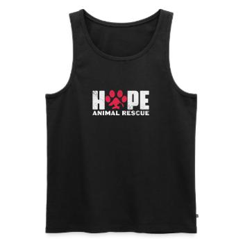 Animal Rescue Animal Rights Animal Love Pet Gift - Débardeur bio Premium Homme - noir - Devant - Michal (187cm)