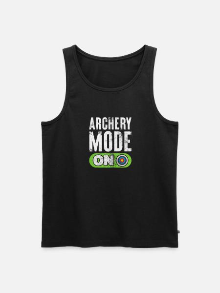 Archery Archer Archer Arrow Gift - Men's Premium Organic Tank Top - black